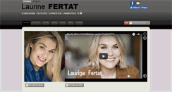 Desktop Screenshot of laurine-fertat.com